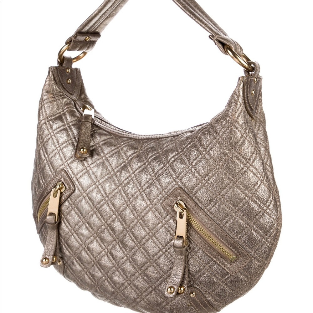 Beautiful Metallic Marc Jacobs Hobo Handbag